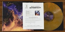SIGNED SLEEP THEORY AFTERGLOW ORANGE VINYL LP COVER BECKETT BAS COA AUTOGRAPH