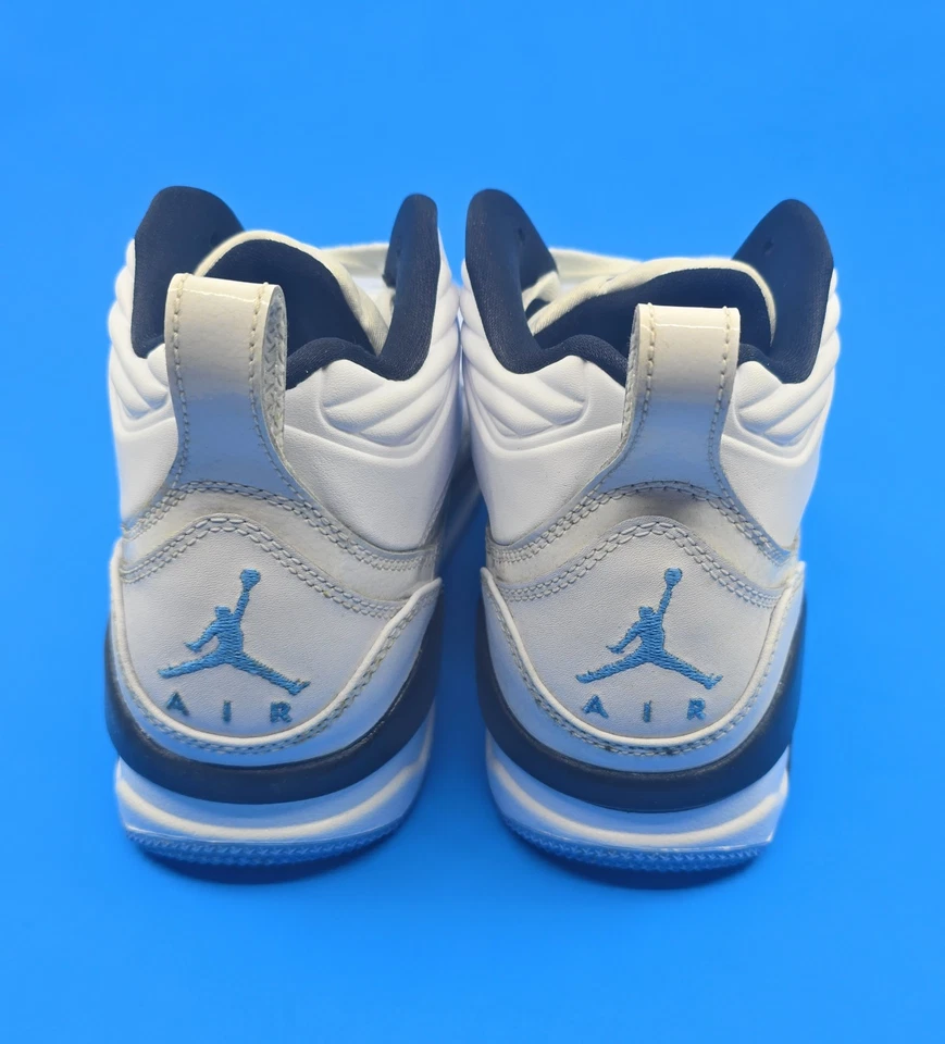 Nike Jordan Flight Hombres Zapatos Atléticos Blancos 9.5 Corte Alto Medio Leyenda Con Cordones Foto 2 de 4