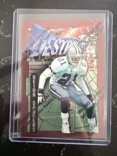 Topps 1996 Finest Destiny Deion Sanders Dallas Cowboys NFL Insert W/ COATING