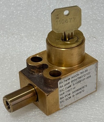 SUPERIOR INTERLOCK USA S105810Y-005 S105810Y BRASS LOCK PN-80025-785-04 & KEY