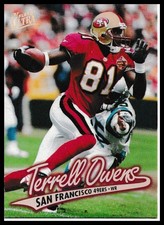 1997 Ultra #56 Terrell Owens San Francisco 49ers