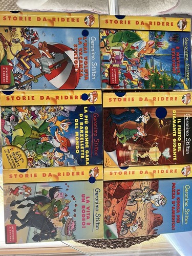 6 Random Book Storie Da Ridere Geronimo Stilton