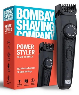 Bombay Shaving Company Beard Trimmer For Men, BTB1199, Black , Fast Charging,