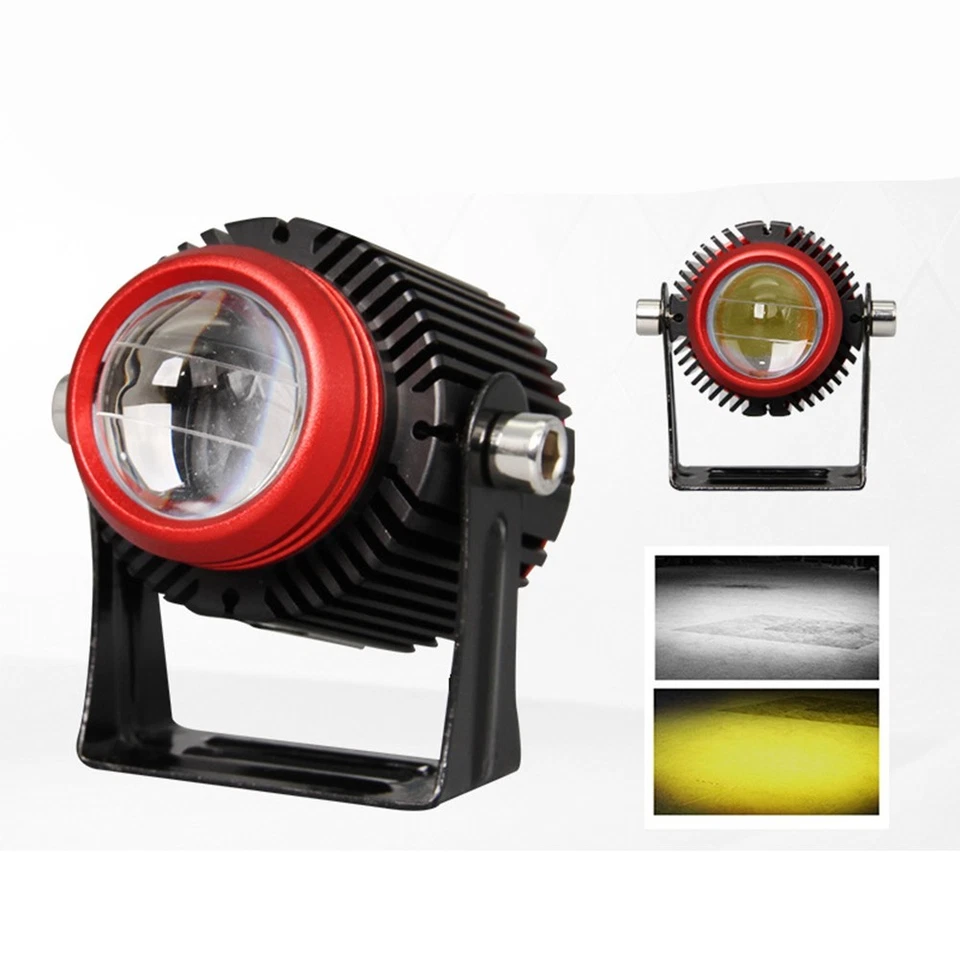 Dual Color Headlight 8-80V Headlight High-intensity LEDs Nighttime Visibility - Image 4 of 4