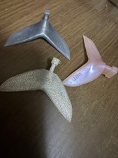 DRT Crash 9 Spare Tail Set of 3 Used Sea Bass Fishing Accessories