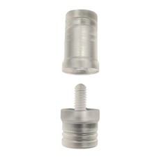 Cue Joint Protector Pool Cue Joint Cap Two-piece Design For 5/16-18 Cue Joint