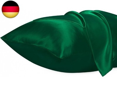 Lirex 2er Set Satin Kissenbezug 40x60cm, kissenbezüge, Weich wie