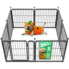 FXW Rollick Unleashed Dog Playpen 24" 8-Panel Indoor/Outdoor RV Camping