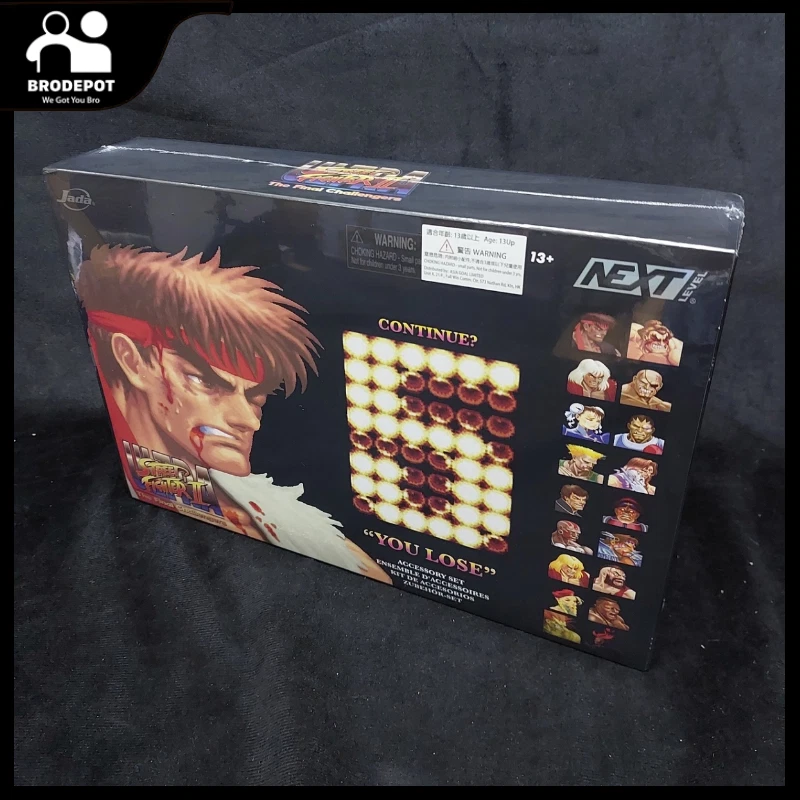 [Ready stock]SDCC 2026 Jada Toys Ultra Street Fighter II You Lose Accessory Set image 1