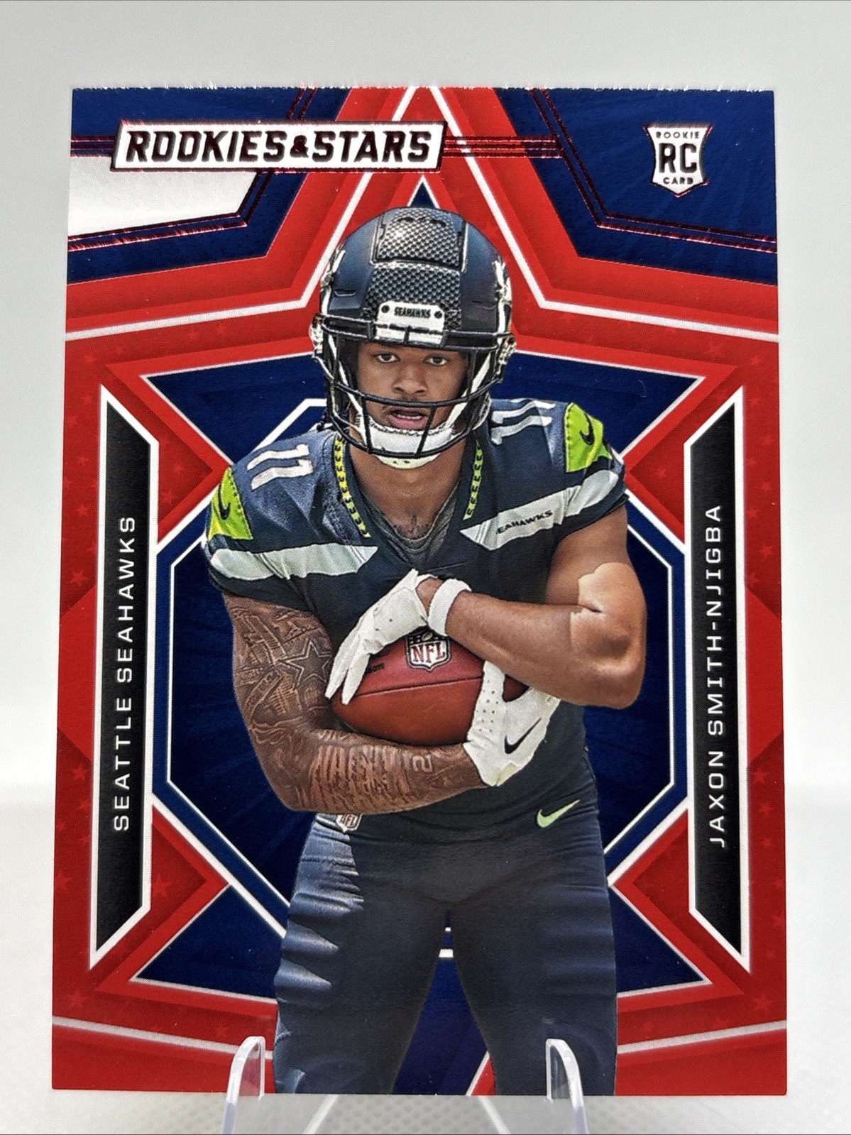 2023 Panini Rookies & Stars - Rookies Jaxon Smith-Njigba #151 Red (RC)