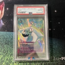 PSA 10 Disney Lorcana Olaf - Happy Passenger Enchanted Foil 209/204 2024