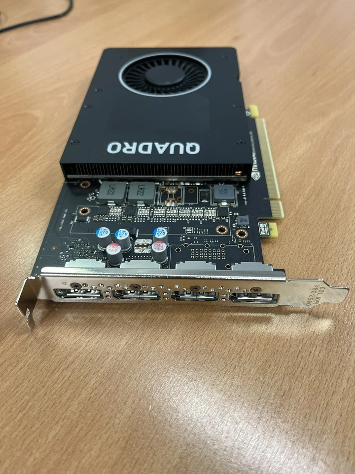 Nvidia Quadro P2200 5GB GDDR5x GPU Graphics Card 4 x DP Outputs - Image 2 of 2