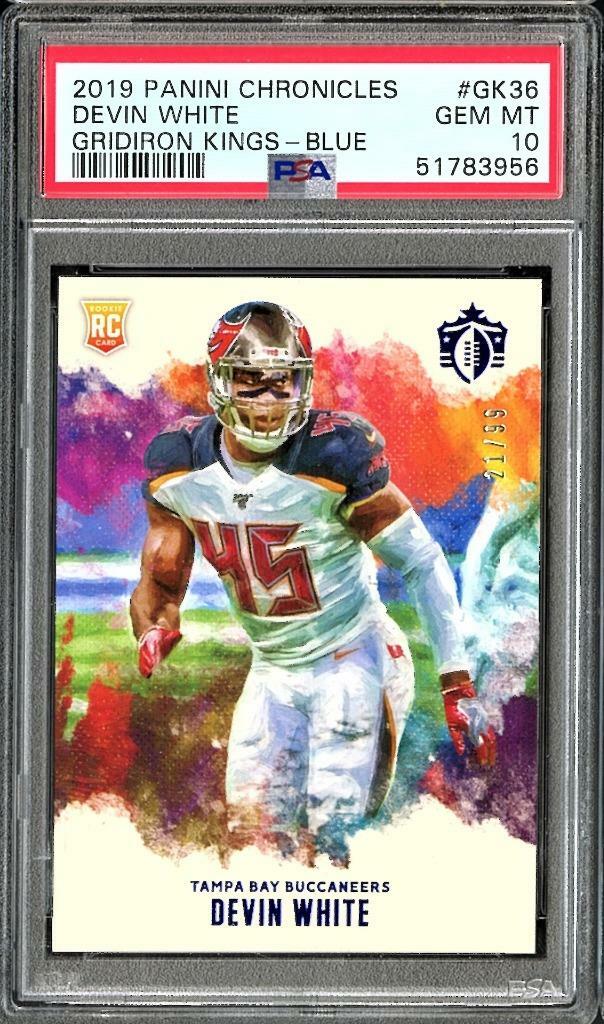 Devin White Panini Chronicles Gridiron Kings #GK36 Blue