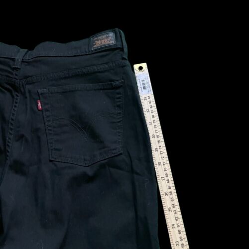 Levi's Boot Cut 512 Jeans Women's Black Button-Fly Perfectly Slimming - W32 - Picture 3 of 5