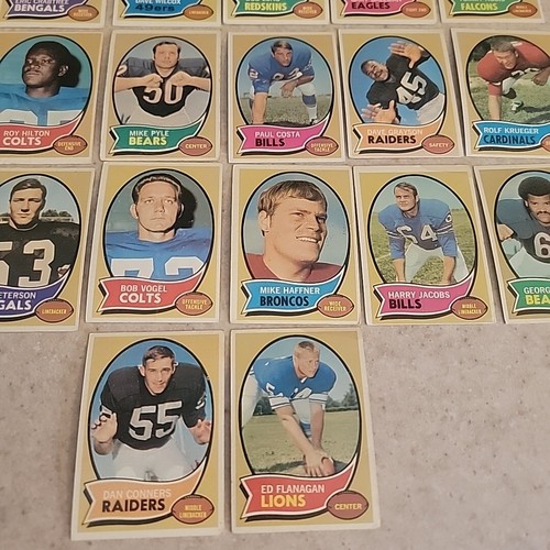 1970 Topps Football Single Cards Your Choice  - Picture 7 of 16