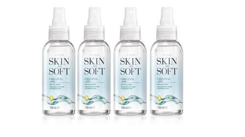 Avon Skin So Soft Dry Oil Spray with Citronella - Plus Free Skincare Sample - Picture 11 of 14