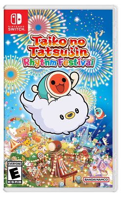Taiko no Tatsujin Rhythm Festival Nintendo Switch Music Game with Customization