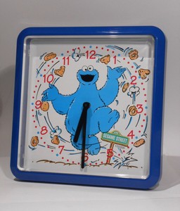 Citizen Wanduhr Krumelmonster Cookie Monster Sesamstrasse Uhr Vintage Rar Ebay
