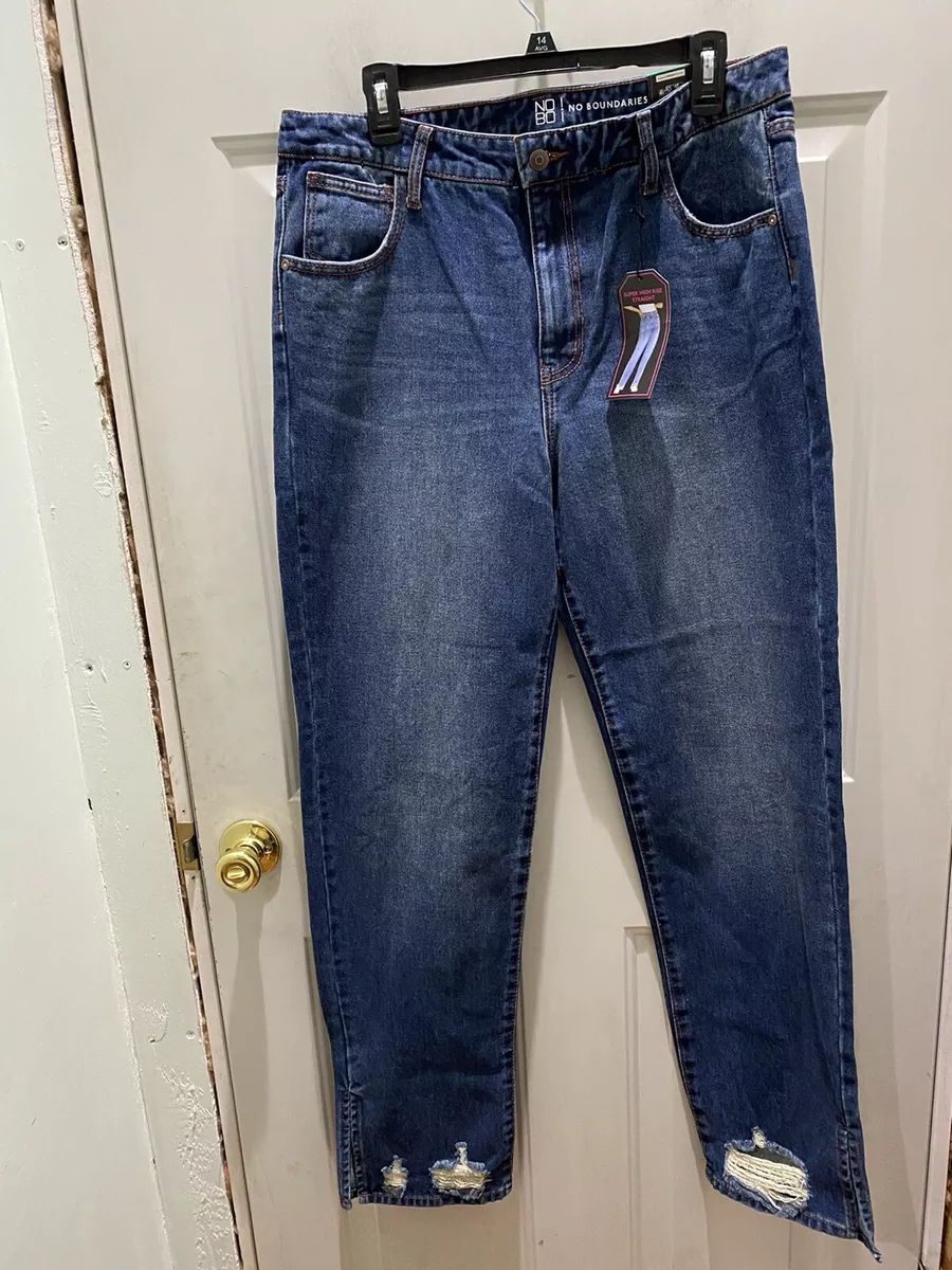 No Boundaries, Jeans, Juniors No Boundaries High Waist Slim Straight Jeans  Size 1