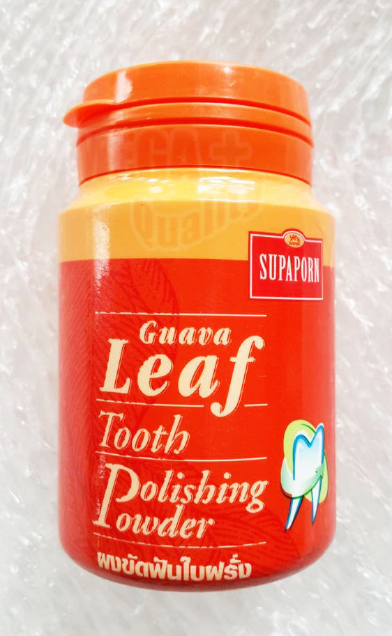 Supaporn Guava Leaf Tooth Polishing Powder Healthy Teeth Gums Long Herb