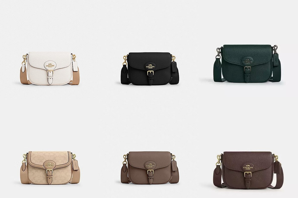 NWT COACH AMELIA SADDLE BAG | eBay