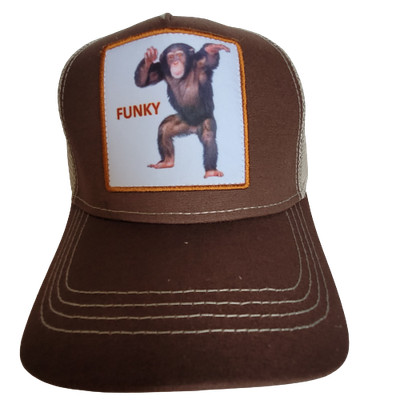 FUNKY Monkey Hat Trucker Baseball Cap 