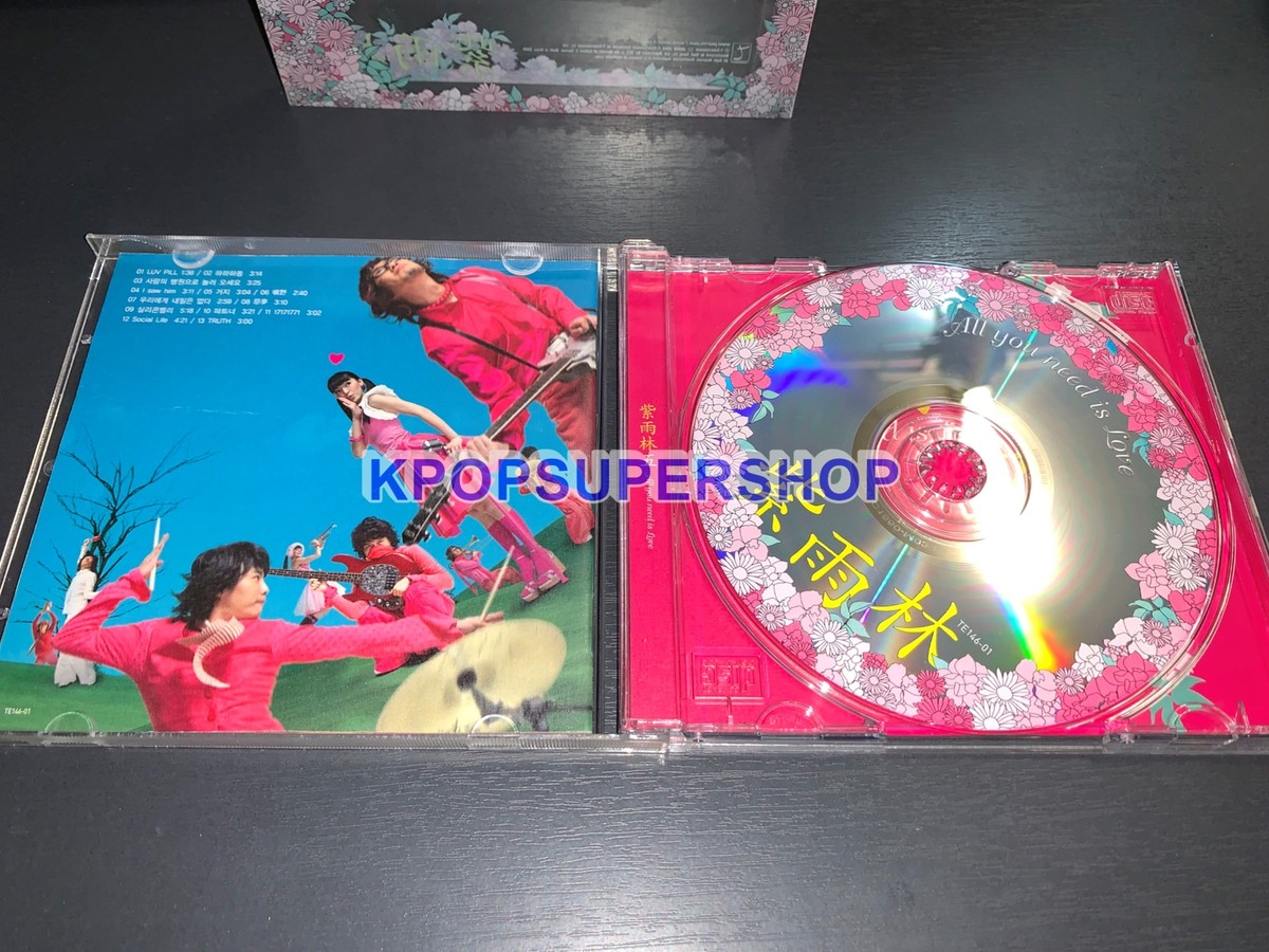 Jaurim 5th Album All You Need is Love CD Booklet Great Condition