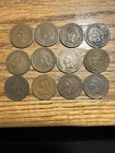 One- Random 1882 Indian Head Cent Penny! Full Dates And Rims