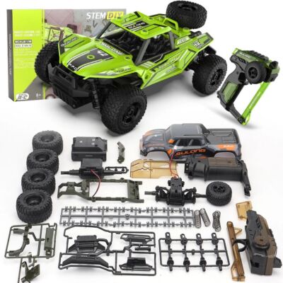  2.4G Radio Control Car Toys DIY Assembly Remote Control Racing 