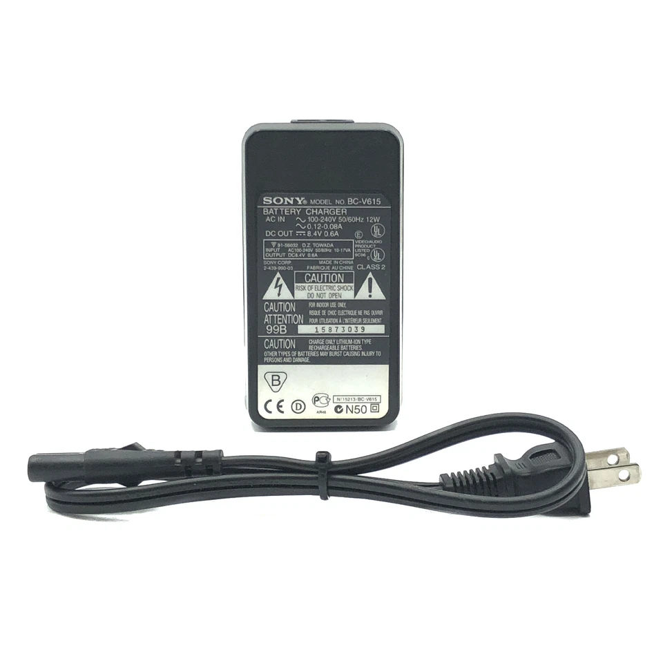 Adaptador de CA original Sony para Sony Handycam CCD-TR1100E CCD-TR2300 CCD-TR2200 Foto 4 de 4