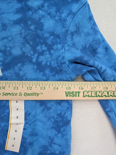 Cat & Jack Boys Girl's Sweatshirt Size S Blue Tie-Dye Pullover NEW - Picture 8 of 14
