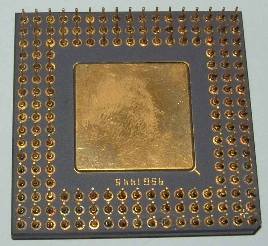 Intel 486 DX2-66 SX750 manufactured by IBM 9314 66 Mhz ultra rare CPU - Bild 2 von 2