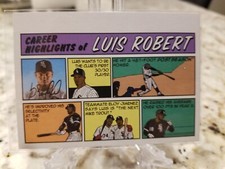 Luis Robert 2022 Topps Heritage 1973 Topps Comics  73TC-6 White Sox 