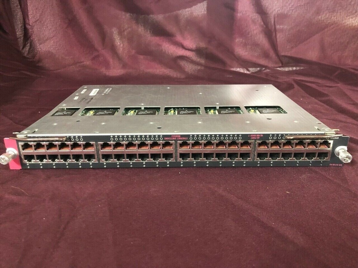 Cisco WS-X4148-RJ Module Catalyst 4500 Series 48-Port UPOE 10/100