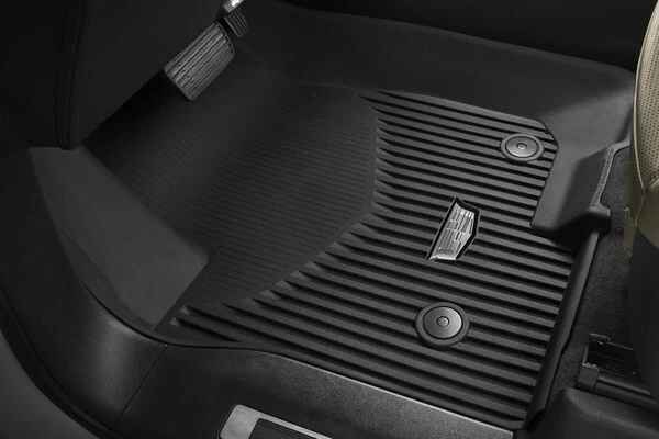 2021-2026 Cadillac Escalade Front 2nd 3rd Row Premium Floor Liners Black OEM GM - Image 2 of 4