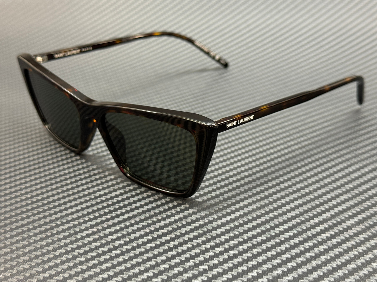 Occhiali da sole donna SAINT LAURENT SL 737 MICA THIN 002 grigio avana 54 mm