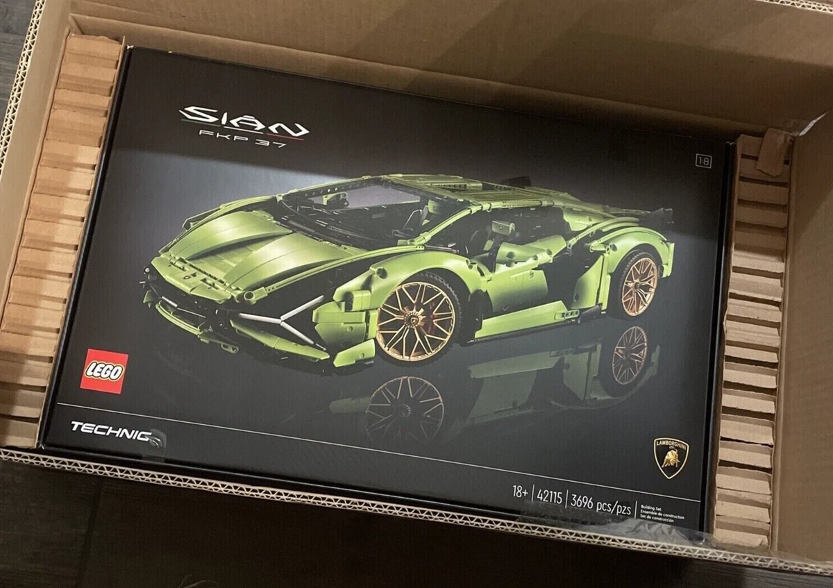 LEGO TECHNIC: Lamborghini Sián FKP 37 (42115) Car Model Building Kit 3696pcs Set