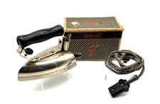 VTG Edison General Electric Hotpoint Calrod Electric Dry Iron Model R Works READ