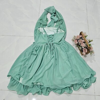 Rew de Rew Women Prom Party Dress Lolita Hime Gyaru kawaii cute dresses Green | eBay Rew de Rew Women Prom Party Dress Lolita Hime Gyaru kawaii cute dresses Green | eBay