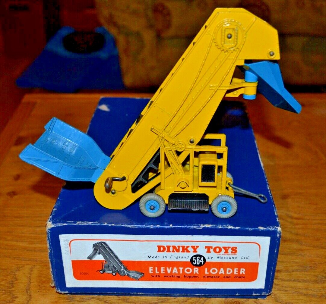 Étiquette De Boîte Dinky Anglaise 564 - Originale Ancienne, Jamais Collée, 1:43