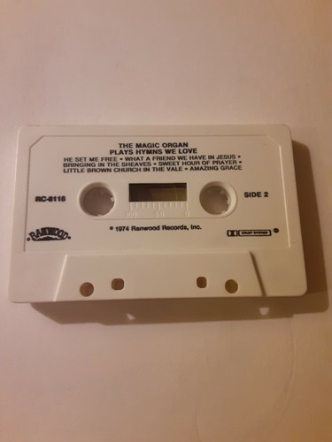 The Magic Organ Plays Hymns We Love Cassette Ranwood Records RC 8118 - Picture 5 of 6
