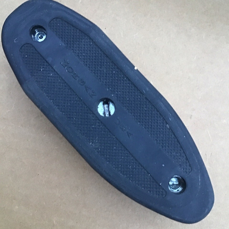 adjustable recoil pad / butt plate & screw on aluminum base