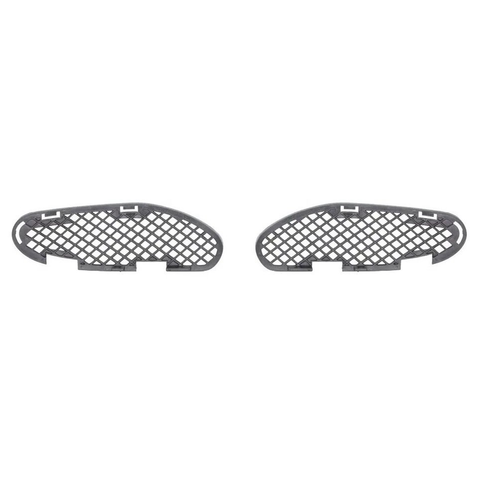 Fits 1998-2000 Mercedes Benz W202 C230 LCI Front Bumper Side Grille Cover 2PCS Foto 2 de 4