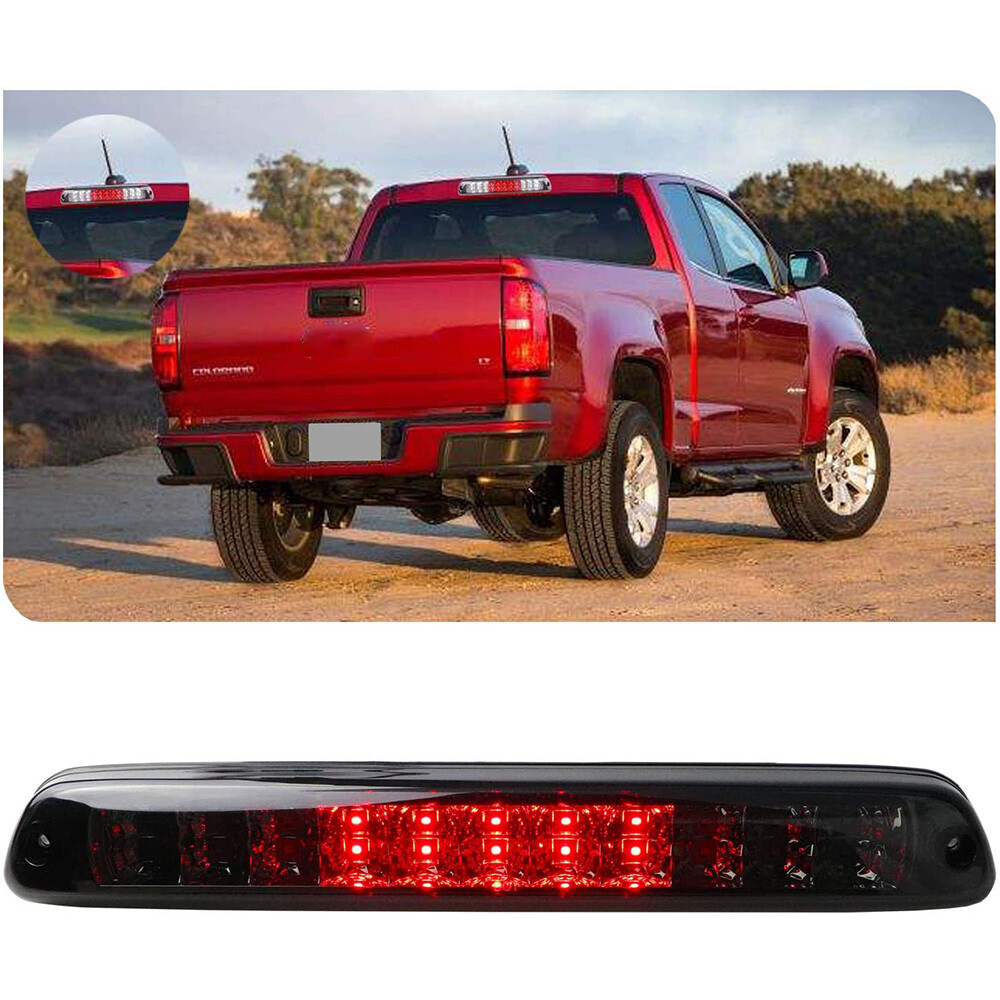 2004-2012 Colorado Lights Bomusou Smoke LED Tail Light & 3rd Brake Light Kit For Chevy Colorado / GMC Canyon 2004-2012 GMC Canyon LED Tail Lights