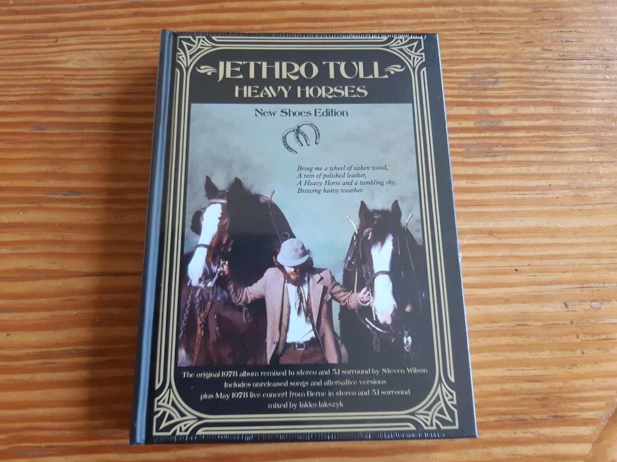 JETHRO TULL - HEAVY HORSES -NEW SHOES EDITION 3CD + 2DVD - 5.1 