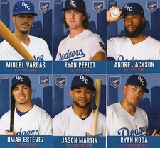 2022 Oklahoma City Dodgers Choice Minor League Single Cards AAA - You Pick!