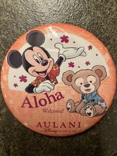 Disney AULANI Hawaii Resort Spa Aloha Welcome Pin Mickey Mouse Duffy Bear