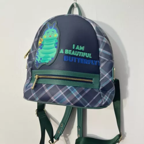 Loungefly Disney Pixar Bug's Life Heimlich Beautiful Butterfly Mini Backpack