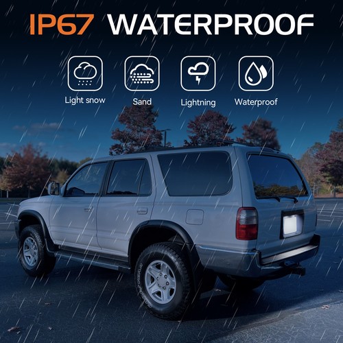 2x LED License Plate Light For 1996-2022 Toyota 4Runner 2001-2022 Toyota Sequoia - Imagen 5 de 7