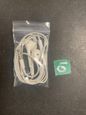 Apple Genuine OEM A1472 Wired 3.5mm Jack Earpod Headphones w/MIC  USED